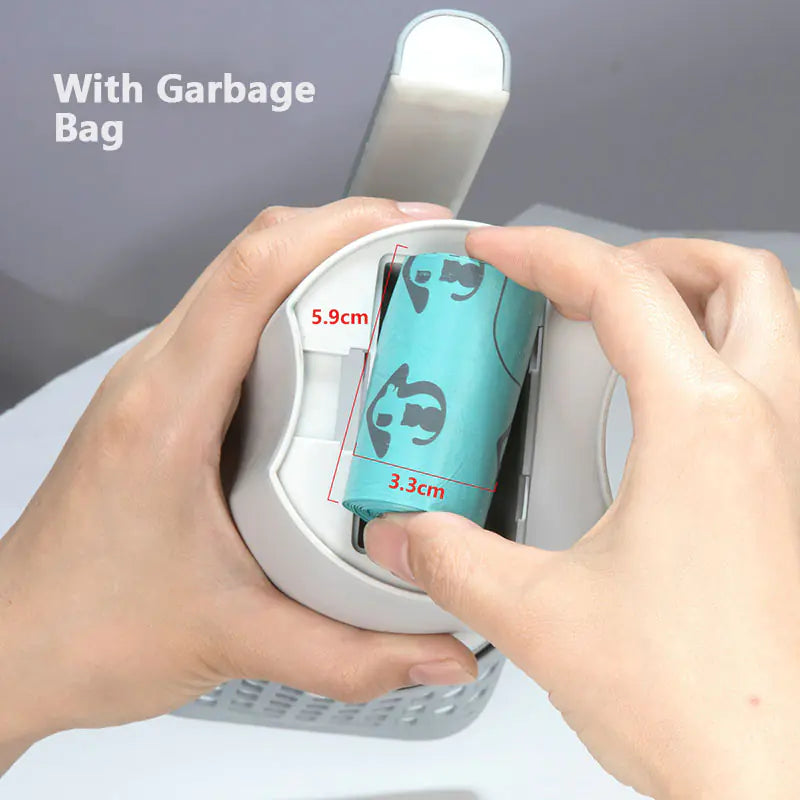 All-in-One Cat Litter Scoop and Waste System