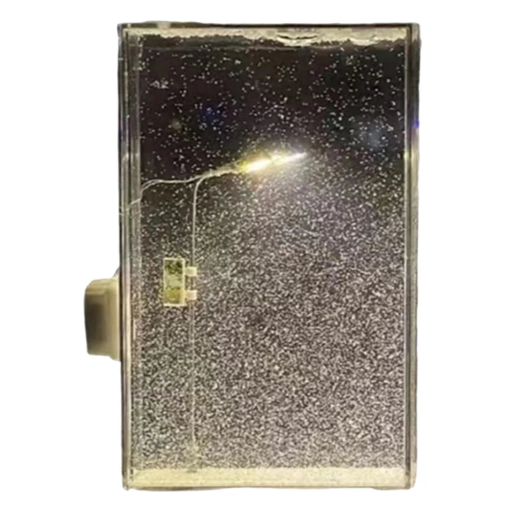 Christmas Night Snowy Street Lamp